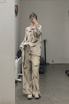 Archivio J.M.Ribot Natural stain sweater KN42/EP